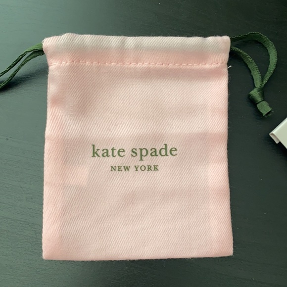 🆕 Kate Spade ♠️ Flower Clear Earrings Chandelier - Picture 5 of 6